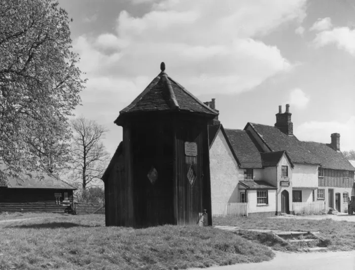 Framed Print : Village Well House Framed Print : Village Well House