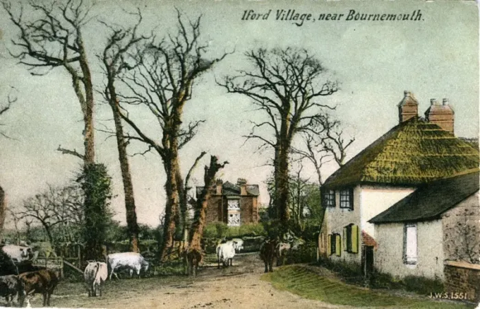 Framed Print : The Village, Iford, Dorset Framed Print : The Village, Iford, Dorset