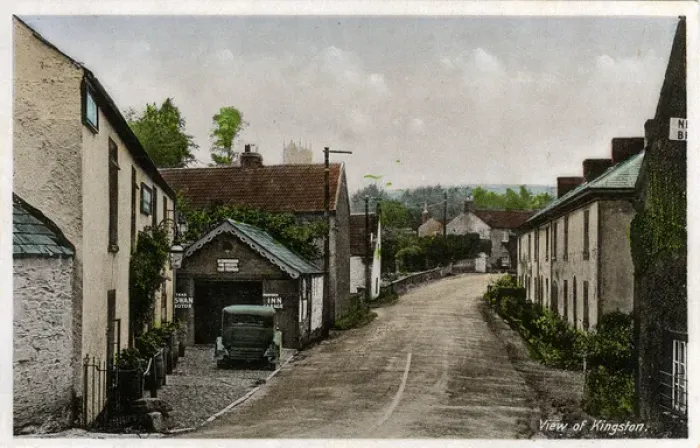 Framed Print : The Village, Kingston St Mary, Somerset Framed Print : The Village, Kingston St Mary, Somerset