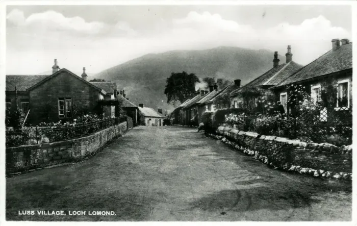 Framed Print : The Village, Luss, Dunbartonshire Framed Print : The Village, Luss, Dunbartonshire
