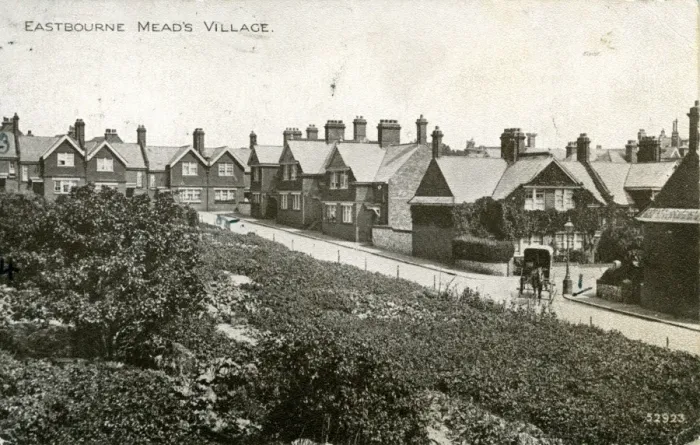 Framed Print : The Village, Meads, Sussex Framed Print : The Village, Meads, Sussex