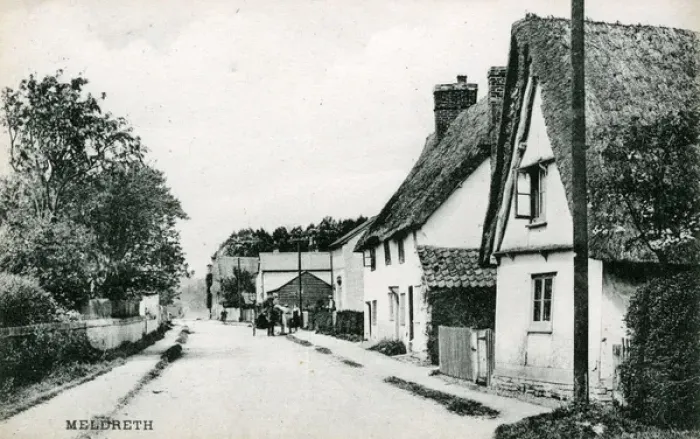 Framed Print : The Village, Meldreth, Cambridgeshire