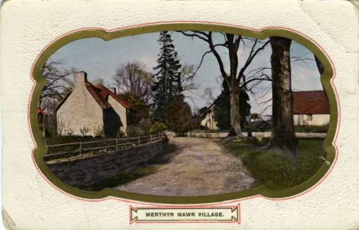 Framed Print : The Village, Merthyr Mawr, Glamorgan Framed Print : The Village, Merthyr Mawr, Glamorgan