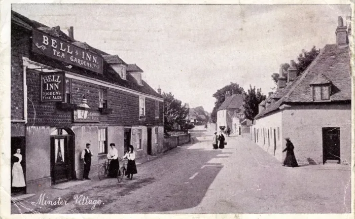 Framed Print : The Village, Minster, Kent Framed Print : The Village, Minster, Kent