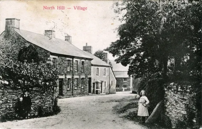 Framed Print : The Village, North Hill, Cornwall Framed Print : The Village, North Hill, Cornwall