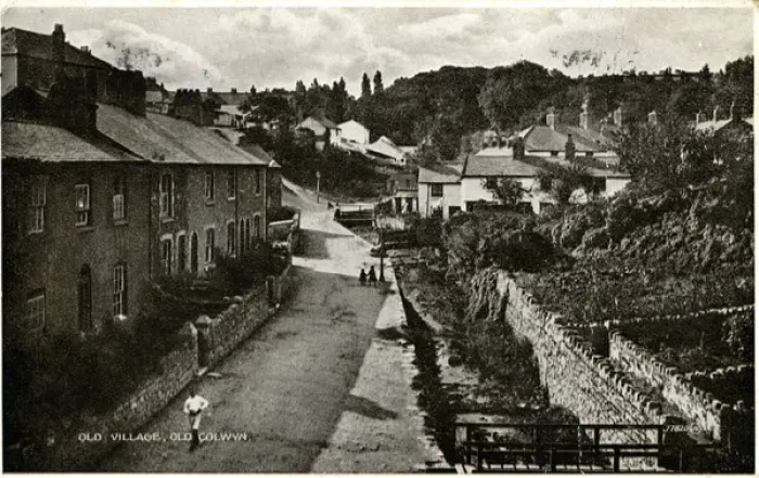 Framed Print : The Village, Old Colwyn, Conwy - Clwyd Framed Print : The Village, Old Colwyn, Conwy - Clwyd