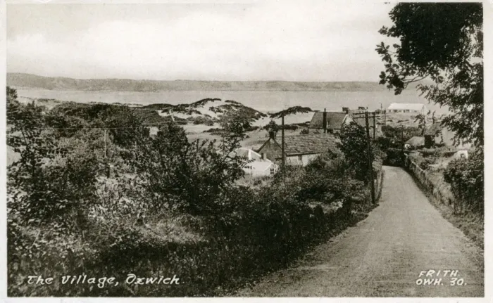 Framed Print : The Village, Oxwich, Glamorgan Framed Print : The Village, Oxwich, Glamorgan