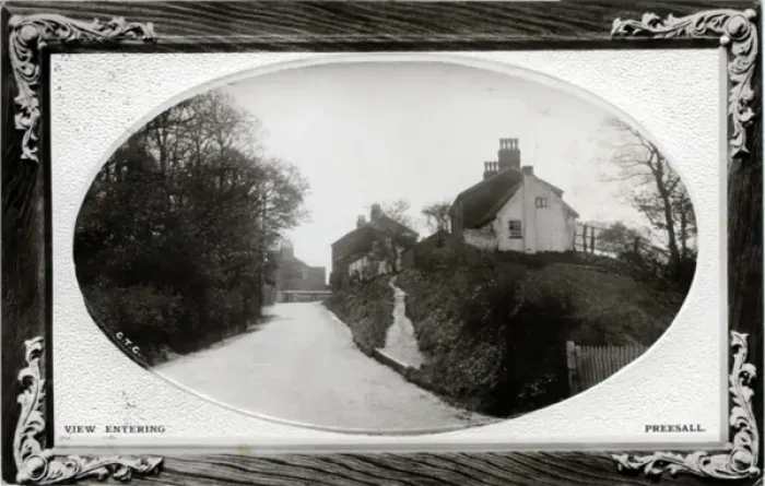 Framed Print : The Village, Preesall, Lancashire Framed Print : The Village, Preesall, Lancashire