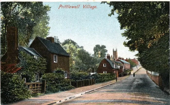 Framed Print : The Village, Prittlewell, Essex Framed Print : The Village, Prittlewell, Essex