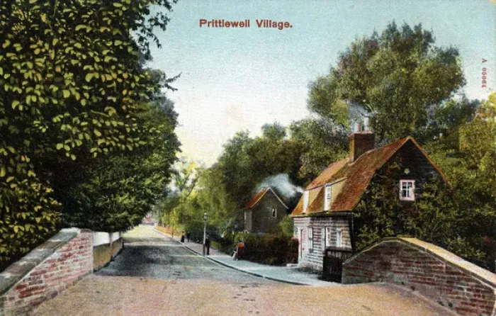 Framed Print : The Village, Prittlewell, Essex Framed Print : The Village, Prittlewell, Essex