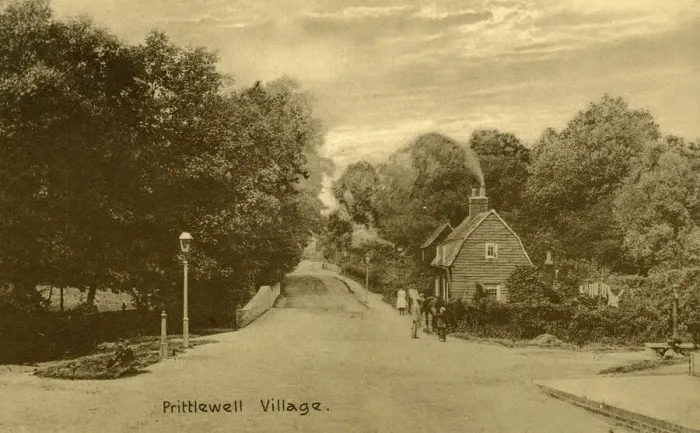 Framed Print : Village of Prittlewell, near Southend-on-Sea, Essex Framed Print : Village of Prittlewell, near Southend-on-Sea, Essex
