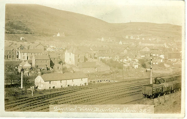 The Village & Railway, Nantyffyllon, Glamorgan