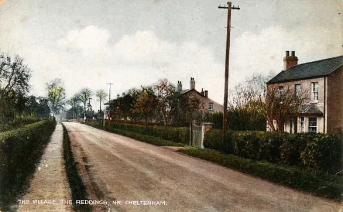 Framed Print : The Village, The Reddings, Gloucestershire Framed Print : The Village, The Reddings, Gloucestershire