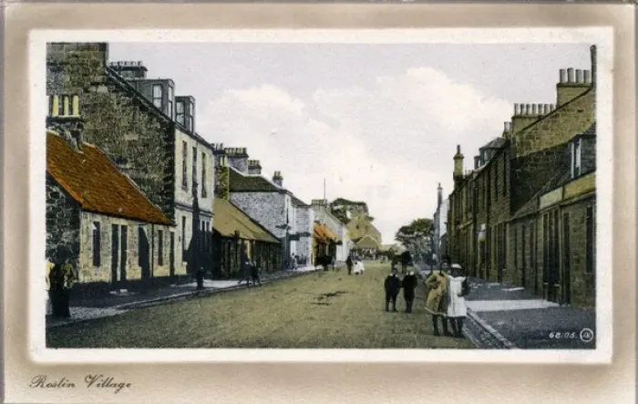 Framed Print : The Village, Roslin, Midlothian Framed Print : The Village, Roslin, Midlothian