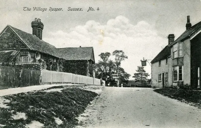 Framed Print : The Village, Rusper, Sussex
