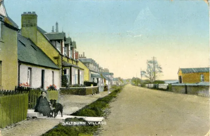 Framed Print : The Village, Saltburn, Highland Framed Print : The Village, Saltburn, Highland