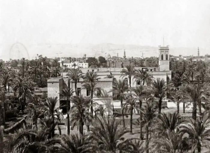 Framed Print : Village scene, Egypt, circa 1880s Framed Print : Village scene, Egypt, circa 1880s