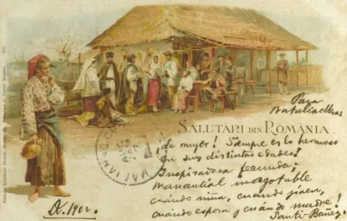 Framed Print : Village Scene, Romania Framed Print : Village Scene, Romania