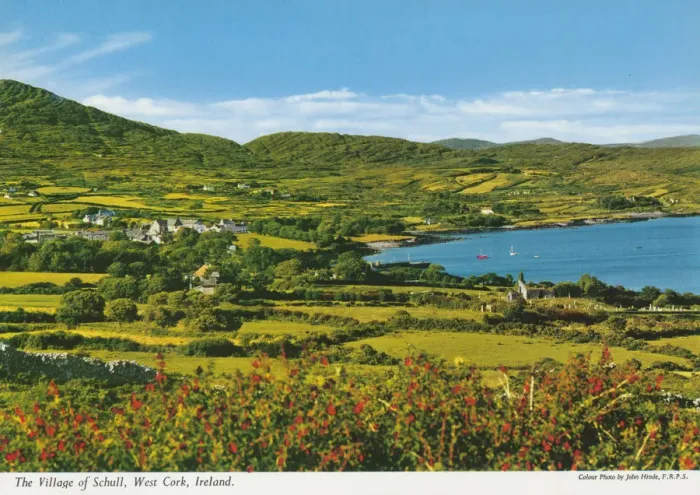 Framed Print : Village of Schull, West cork, Republic of Ireland Framed Print : Village of Schull, West cork, Republic of Ireland