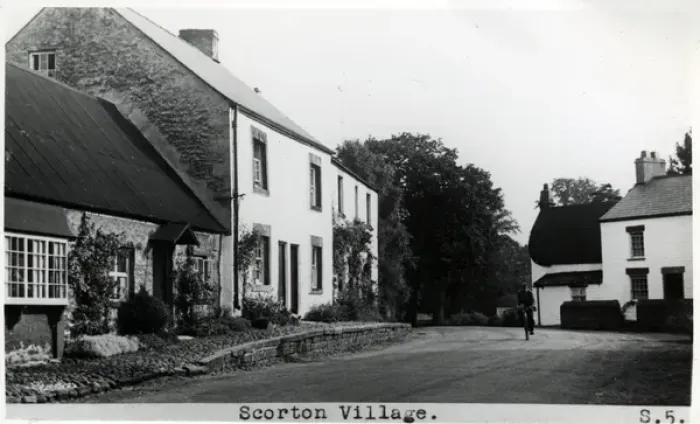 Framed Print : The Village, Scorton, Yorkshire Framed Print : The Village, Scorton, Yorkshire