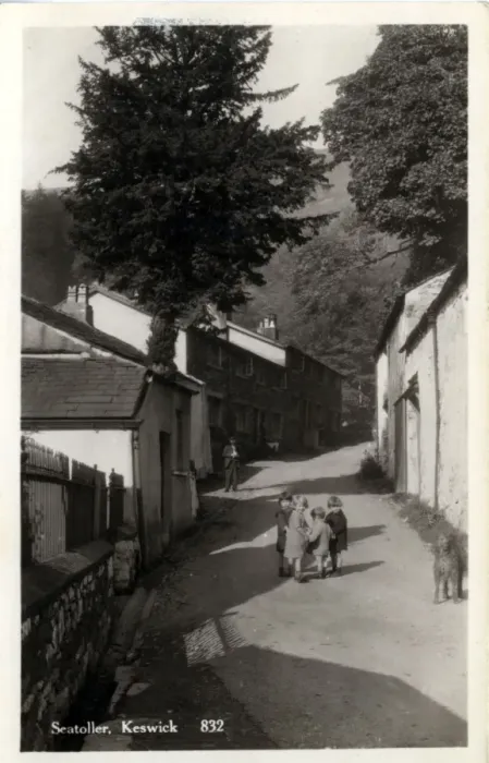 Framed Print : The Village, Seatoller, Cumbria Framed Print : The Village, Seatoller, Cumbria