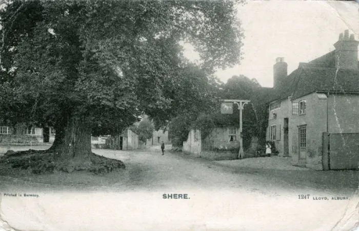 Framed Print : The Village, Shere, Surrey Framed Print : The Village, Shere, Surrey