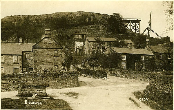 The Village (Showing the Sandstone Quarry)