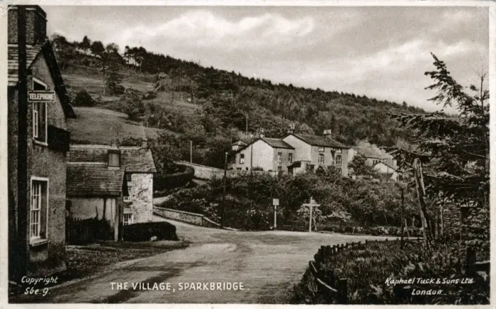 Framed Print : The Village, Spark Bridge, Cumbria Framed Print : The Village, Spark Bridge, Cumbria