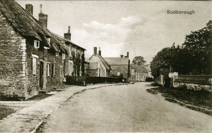 Framed Print : Village, Sudborough, Northamptonshire Framed Print : Village, Sudborough, Northamptonshire