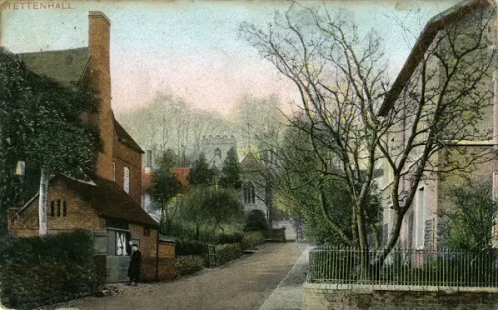 Framed Print : The Village, Tettenhall, Staffordshire