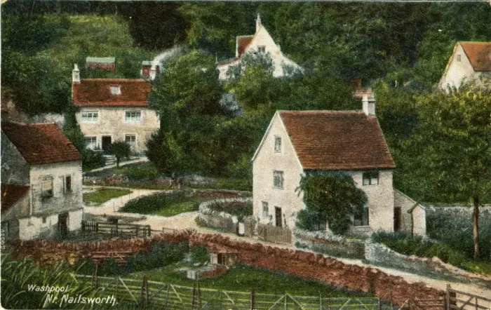 Framed Print : The Village, Washpool, Gloucestershire Framed Print : The Village, Washpool, Gloucestershire