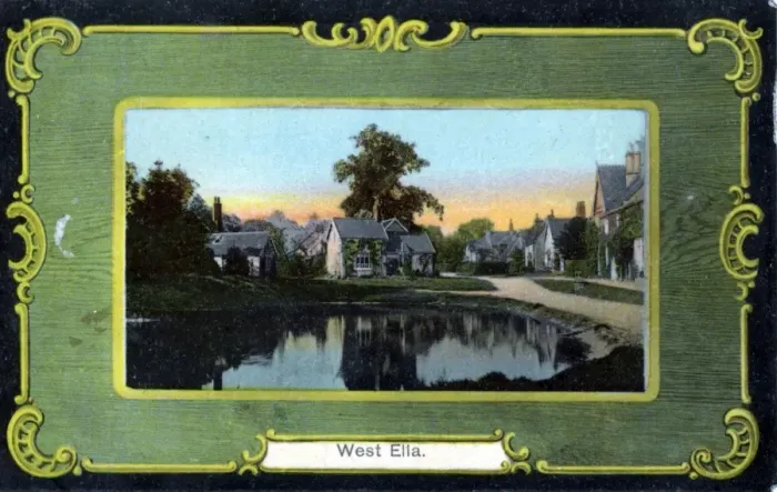Framed Print : The Village, West Ella, Yorkshire Framed Print : The Village, West Ella, Yorkshire