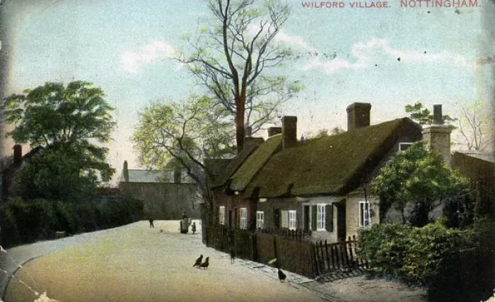 Framed Print : The Village, Wilford, Nottinghamshire Framed Print : The Village, Wilford, Nottinghamshire