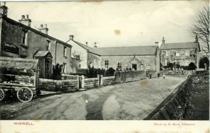 Framed Print : The Village, Wiswell, Lancashire Framed Print : The Village, Wiswell, Lancashire