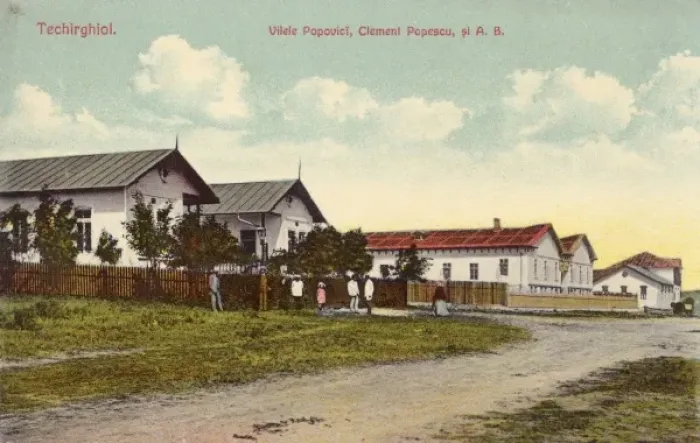 Framed Print : Villas at Techirghiol, Romania Framed Print : Villas at Techirghiol, Romania
