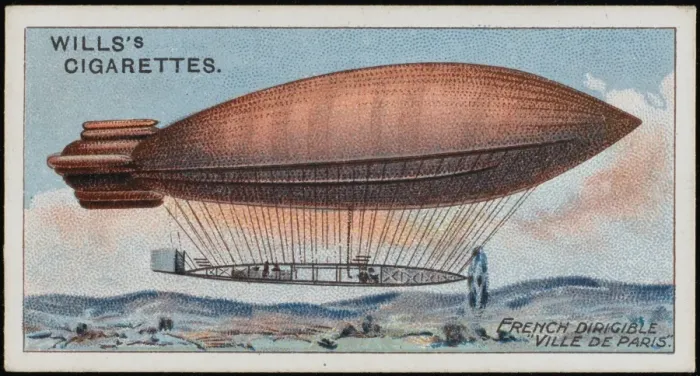 Framed Print : VILLE DE PARIS AIRSHIP Framed Print : VILLE DE PARIS AIRSHIP