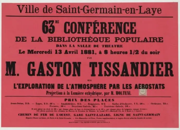 Framed Print : Ville de Saint-Germain-en-Laye. 63me conference de la biblio Framed Print : Ville de Saint-Germain-en-Laye. 63me conference de la biblio