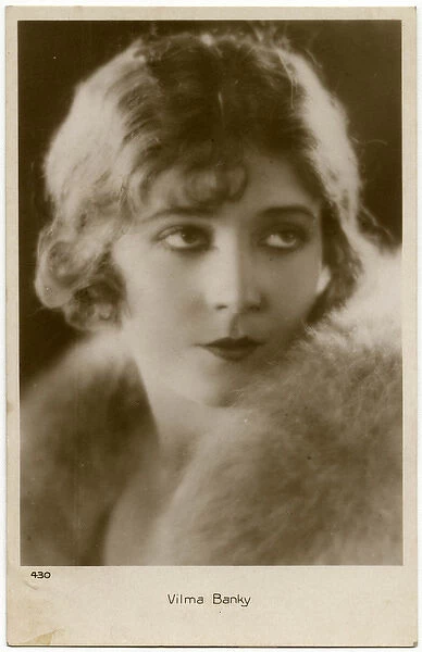 Vilma Banky (1901 1991), Hungarian-born American silent film actress