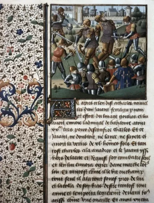 Framed Print : VINCENT of BEAUVAIS (1190-1264). Speculum historiale Framed Print : VINCENT of BEAUVAIS (1190-1264). Speculum historiale