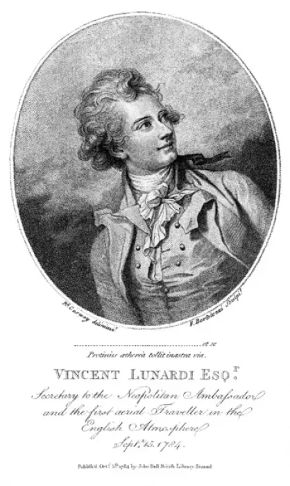 Framed Print : Vincenzo Lunardi - 2 Framed Print : Vincenzo Lunardi - 2