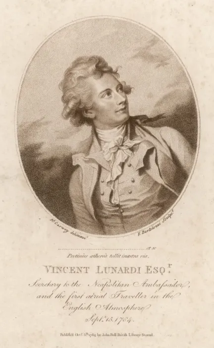 Framed Print : Vincenzo Lunardi Framed Print : Vincenzo Lunardi
