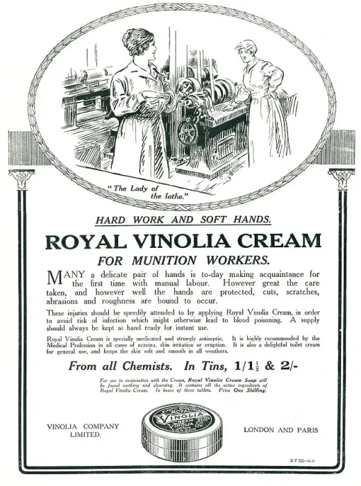 Framed Print : Vinolia Advertisement Framed Print : Vinolia Advertisement