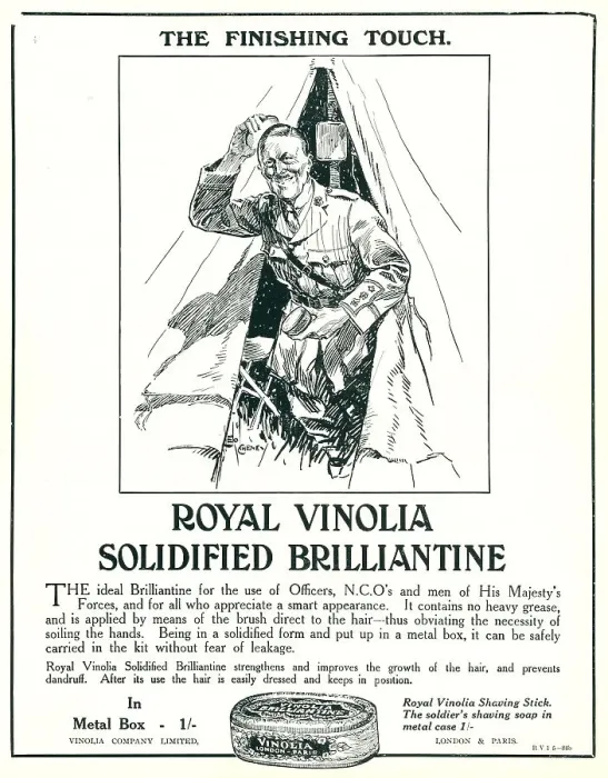 Framed Print : Vinolia Advertisement Framed Print : Vinolia Advertisement