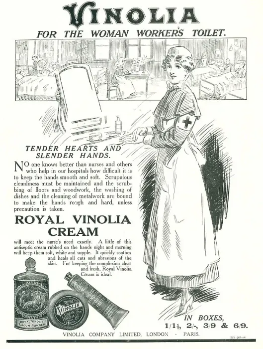 Framed Print : Vinolia Company Advertisement Framed Print : Vinolia Company Advertisement