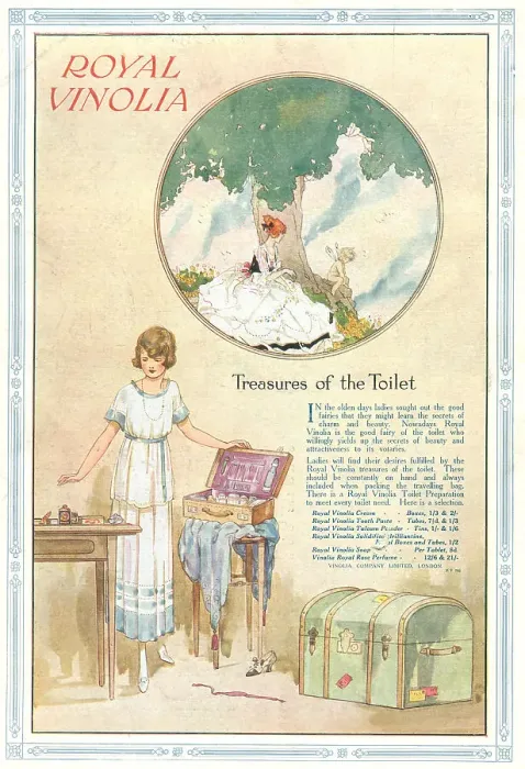 Framed Print : Vinolia Company Advertisement Framed Print : Vinolia Company Advertisement
