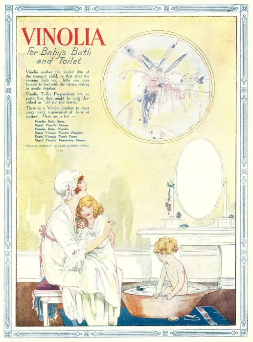 Framed Print : Vinolia Company Advertisement Framed Print : Vinolia Company Advertisement