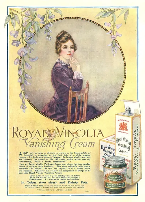 Framed Print : Vinolia Company Advertisement Framed Print : Vinolia Company Advertisement