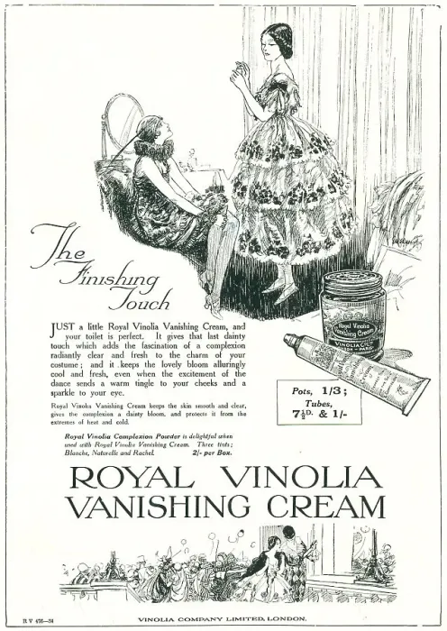 Framed Print : Vinolia Company Advertisement