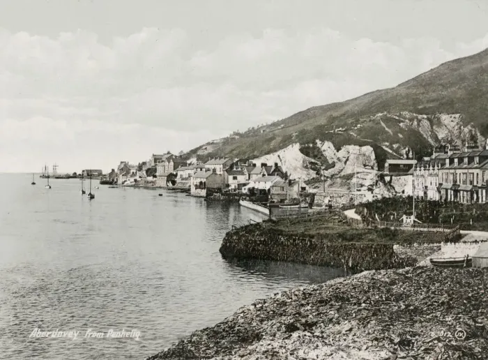 Framed Print : Vintage 19th century photograph:, Aberdovey, Aberdyfi, Wales Framed Print : Vintage 19th century photograph:, Aberdovey, Aberdyfi, Wales