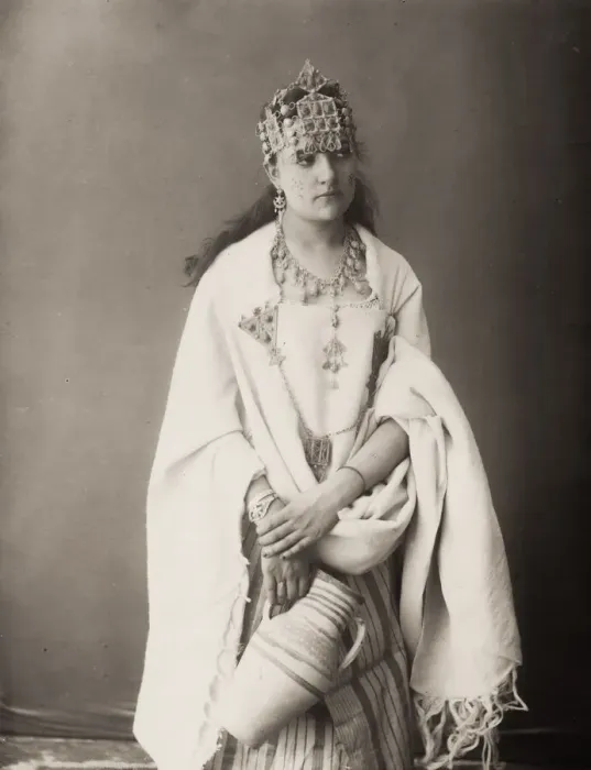 Framed Print : Vintage 19th century photograph: captioned woman of the harem photograph by Framed Print : Vintage 19th century photograph: captioned woman of the harem photograph by